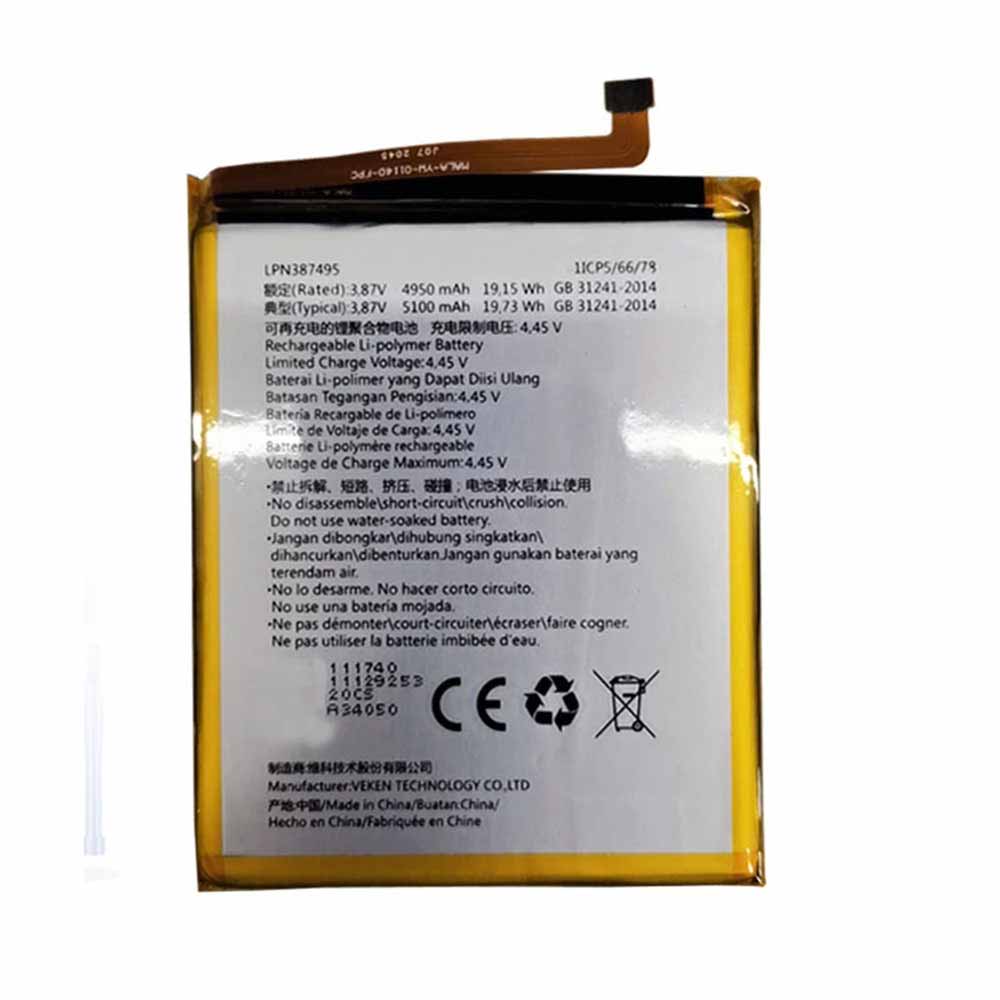 Batería para C1-C1T/Hisense-C1-C1T/hisense-LPN387495